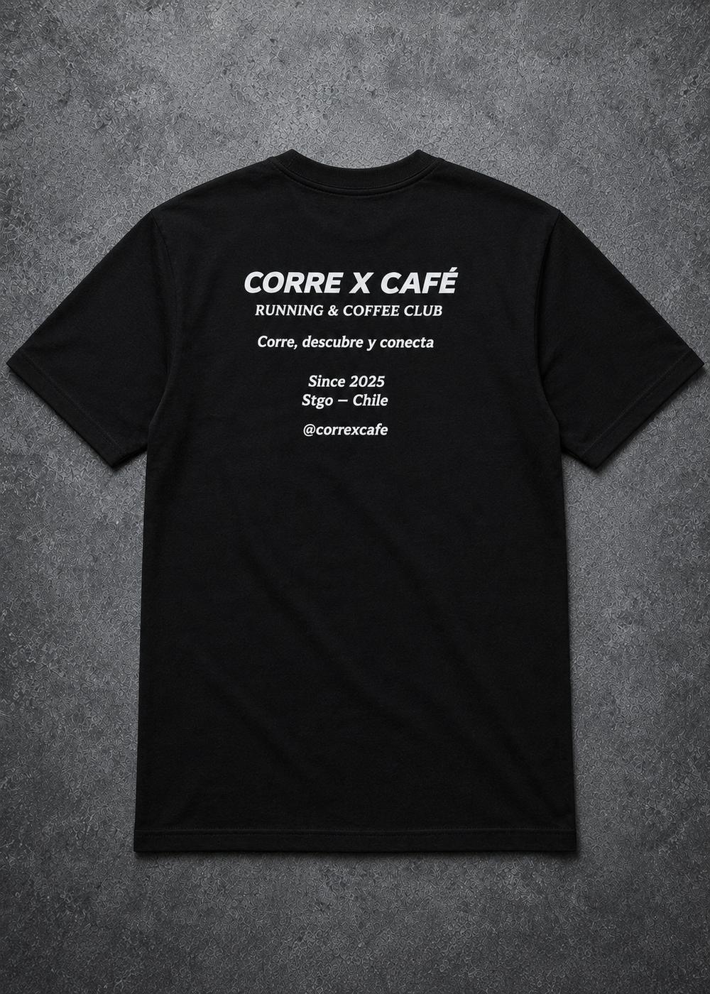 Polera Negra — Espalda